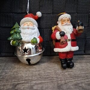 Santa Claus Holiday Ornaments Set